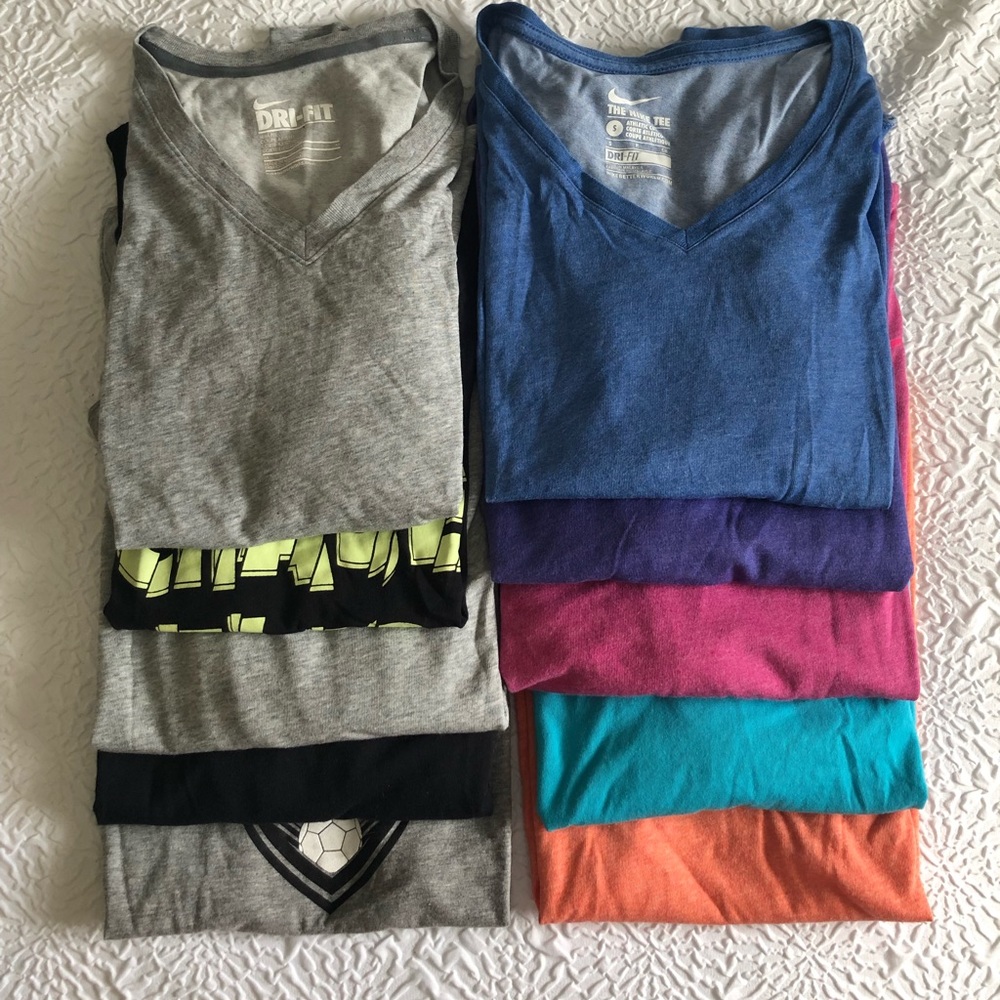Nike Long Sleeve and Short Sleeve Tees